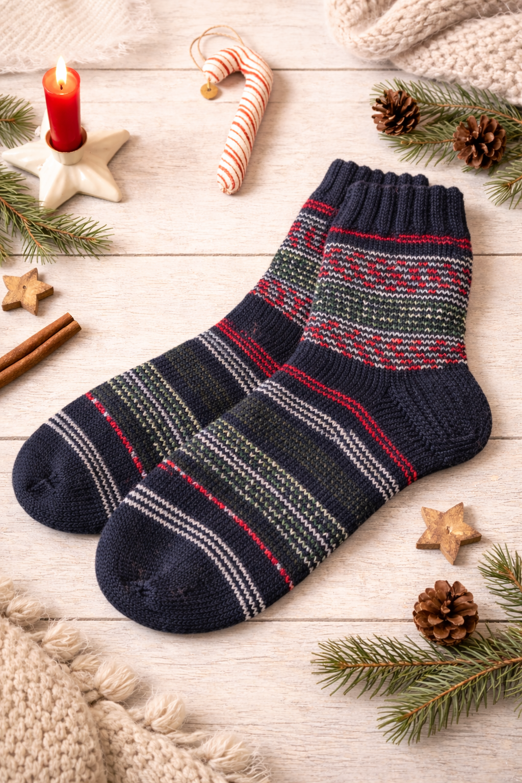 Leo Socks Christmas Edition